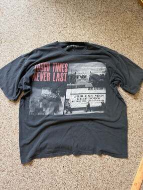 Ranger Up Tough Times Never Last Graphic T-Shirt Size XL